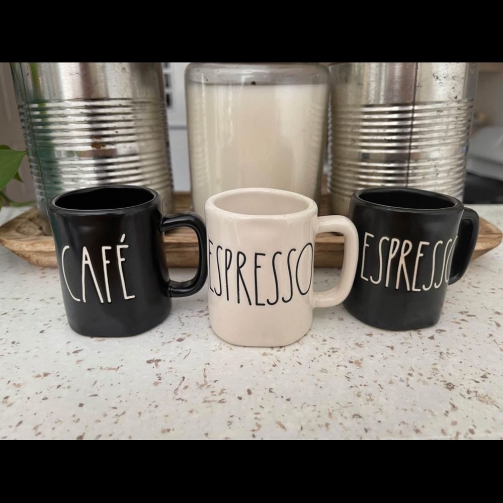 Rae Dunn Espresso Mugs